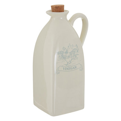 510 mL Porcelain China Dressing Bottle