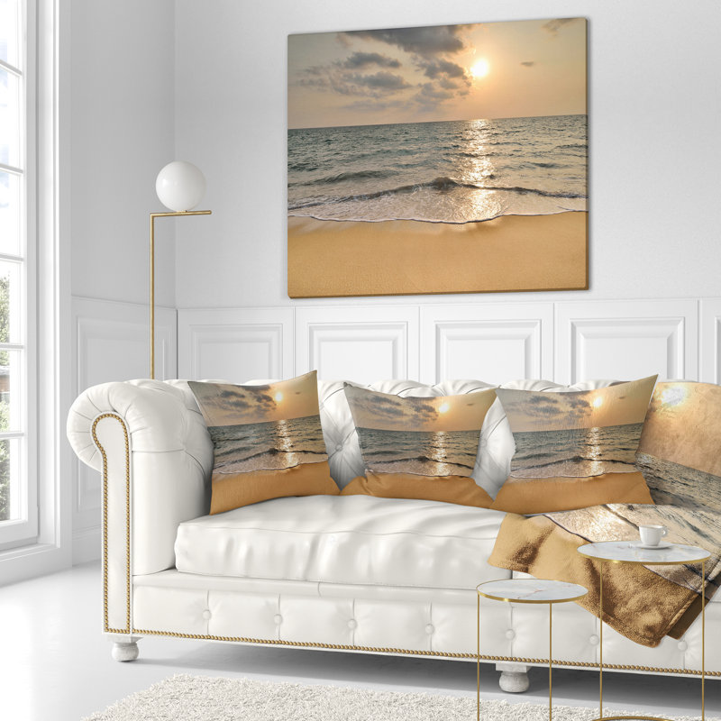 Coussin Seascape, 16 po x 1 po, Coussin décoratif