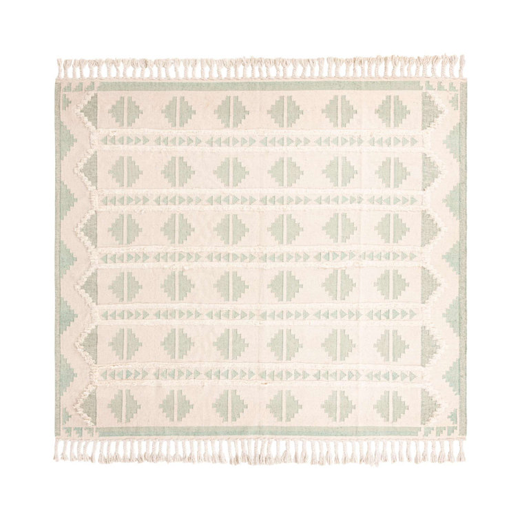 Performance Wool Geometric Indoor Rug