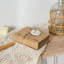 Citation décorative rustique avec couvercle en bois texturé naturel