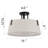Semi-Recessed Minimalist Flush Mount
