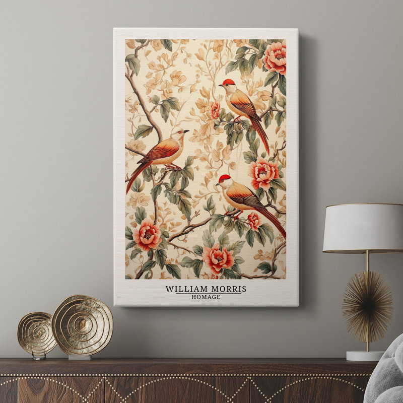 WM MORRIS Series LXXVI -Gallery Wrapped Cavas, 18" H x 12" W