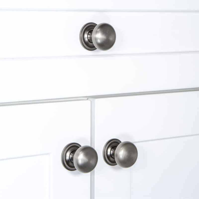 Fifth Avenue Cabinet Knob, Antique Pewter