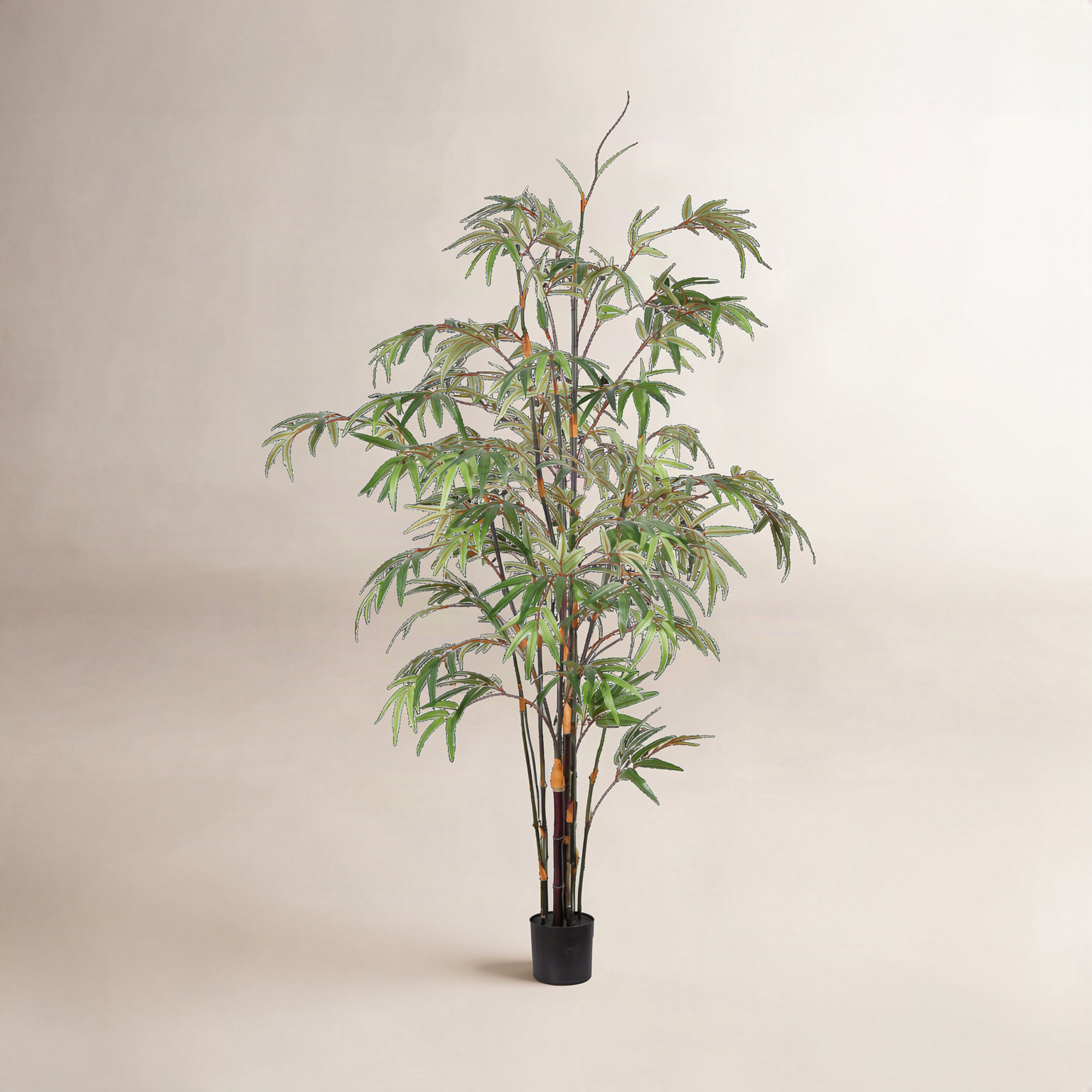 96" Bamboo Tree in Pot, 60" H x 20" W x 20" D