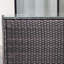 Table d'appoint en osier / rotin Silverdew-122511231