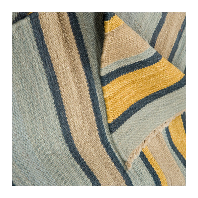 City Stripes Wool Striped Indoor Rug, Rectangle 5' x 8'