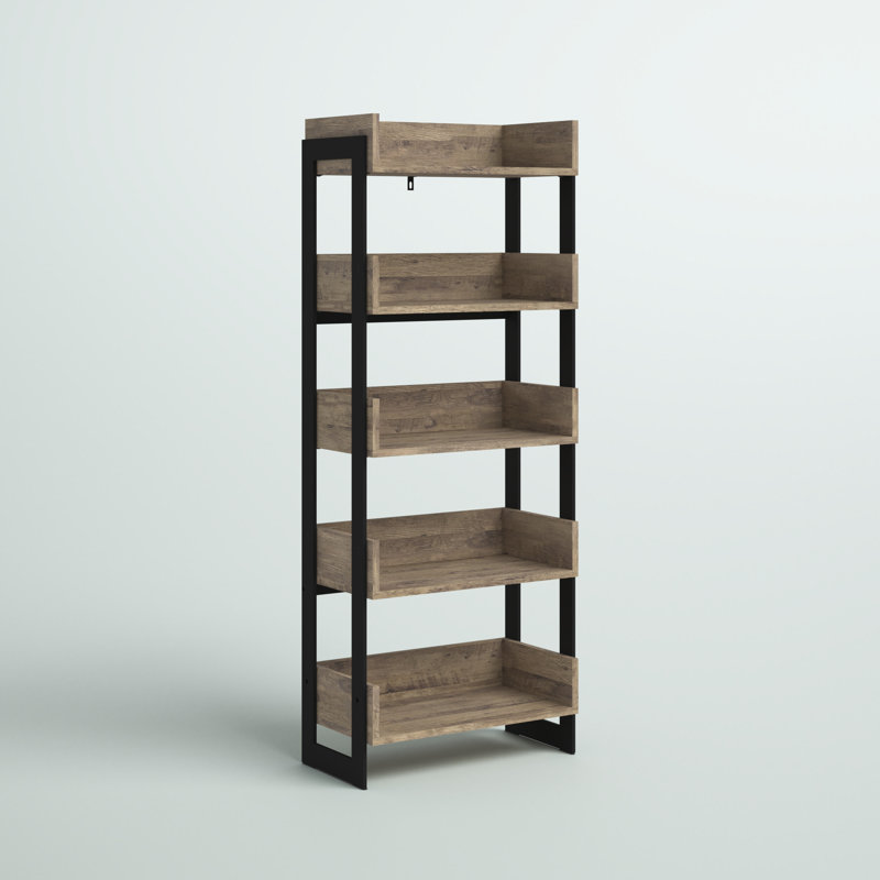 Kim Bookcase, Gray Wash