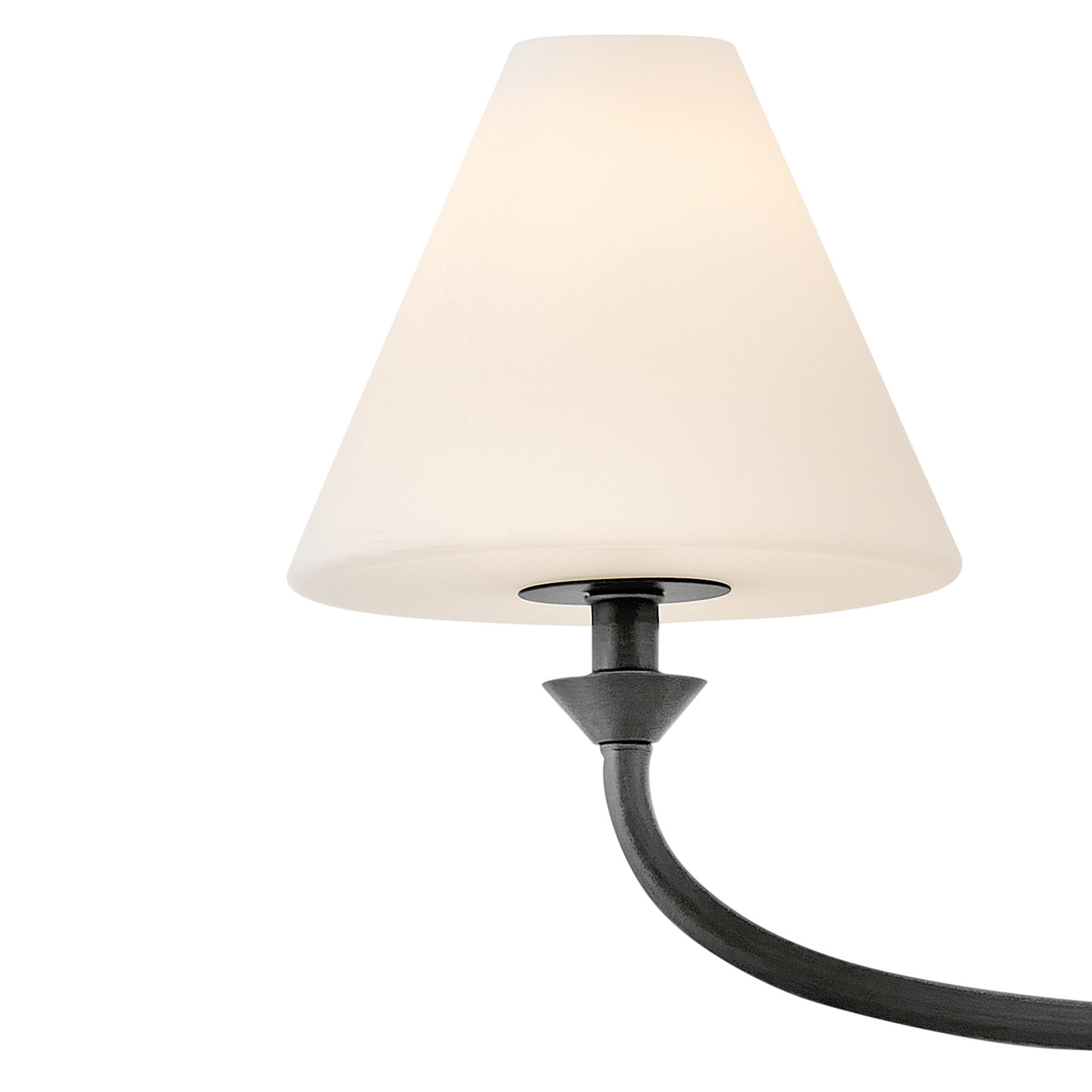 Greta 3-Light Bath Sconce, Black