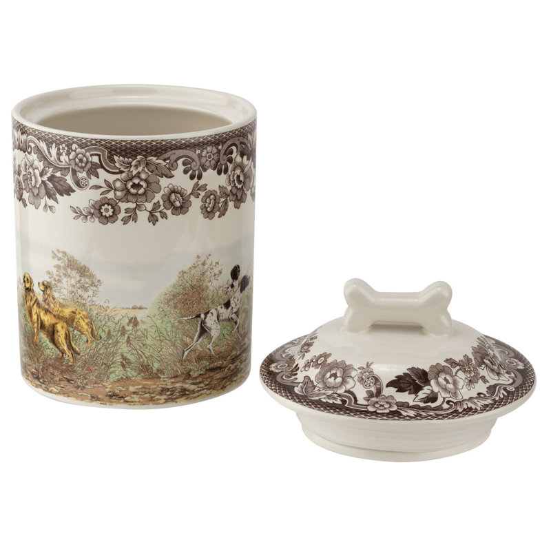 Pot à gâteries pour animaux Woodland assortiment de chiens
