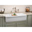 40" Egerton Double Bowl Farmhouse Apron Front Fireclay Kitchen Sink-60983523