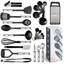 24 Piece Stainless Steel Kitchen Cooking Utensil Set.-64149777