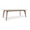 Modern Brazilian Glass Dining Table