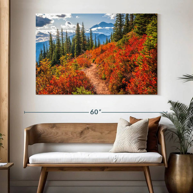 Feuillage d'automne Alvord Mt. Rainier