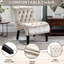 Chaise en velours beige tendance pour un intérieur moderne et un salon confortable-57988913