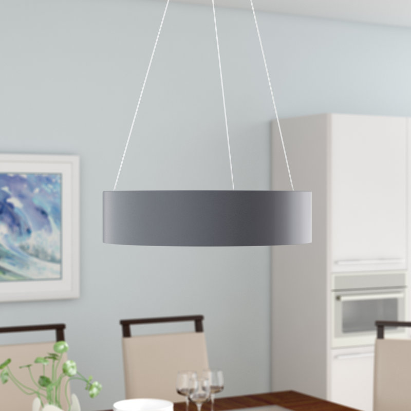 Devery 1 - Light Single Pendant, Gray
