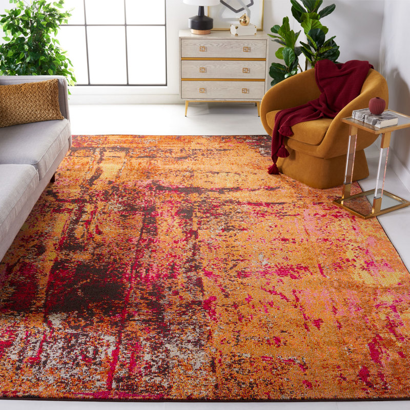 Majors Performance Abstract Rug, Rectangle 8' x 11'