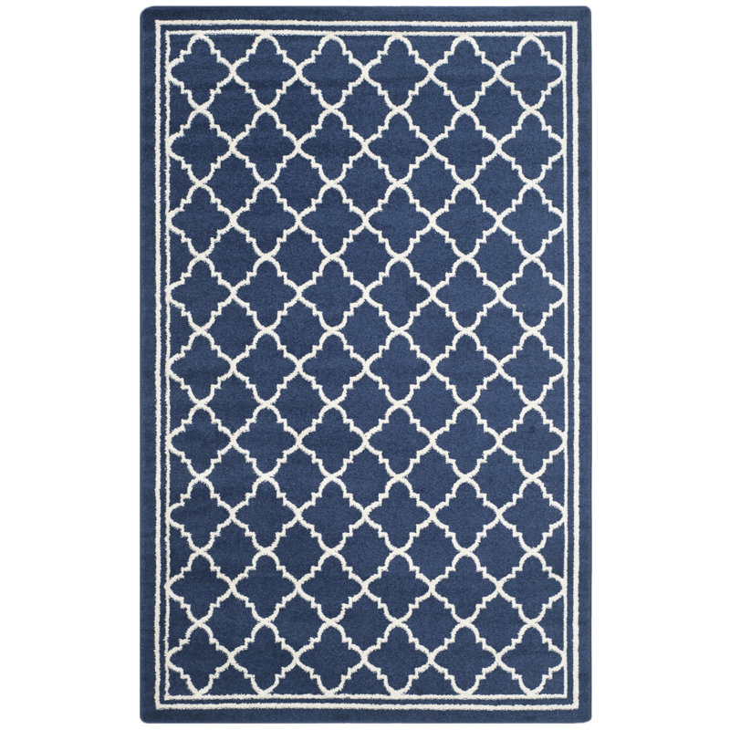 Tapis géométrique Daneya Performance, Rectangle de 10 pi x 14 pi