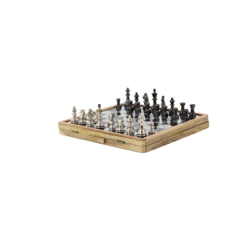 Flannagan Alcott Hill 15'' L Chess Game Set