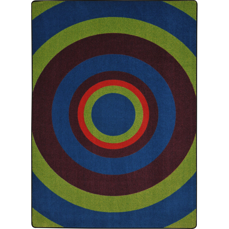 Fascinate Tropics Area Rug, Rectangle 5'4" x 7'8"