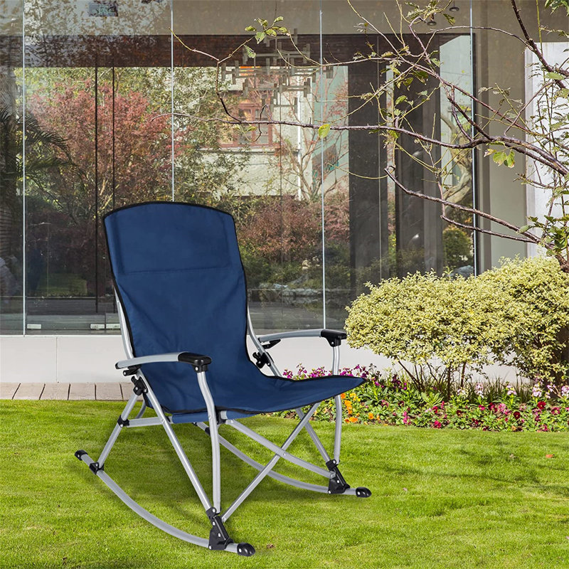 Chaise de camping inclinable Gencie