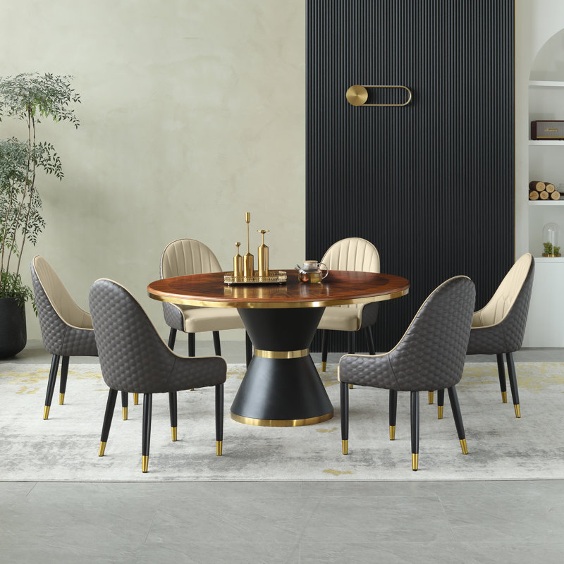 Chaise de salle à manger Icaro beige, Beige