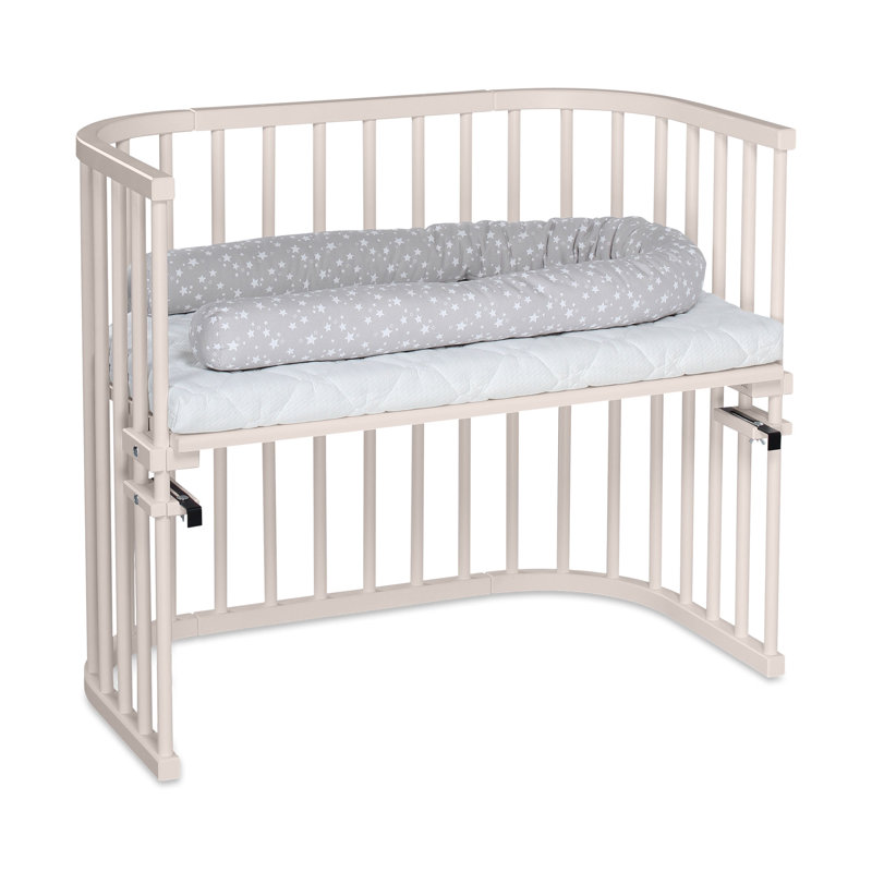 Babybay Maxi Co-Sleeper, Beige Lacquered