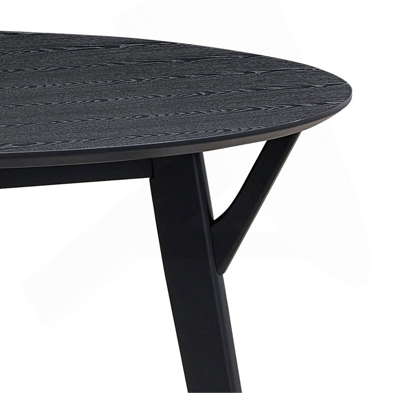 42.01 Inch Saving Place Table,Wooden Dining Table For 4 Persons,Modern Design Round Kitchen Table For Living Room,Apartment,Restaurant