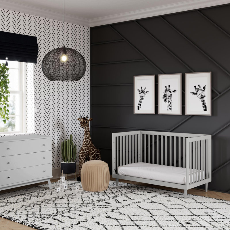 Alison Cot Bed, Grey