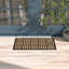 Haberman Non-Slip Striped Outdoor Doormat