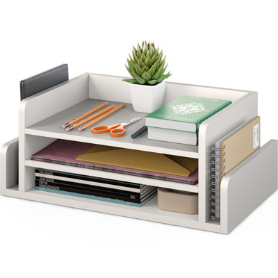 Carson Manufactured Wood Desk Organizer