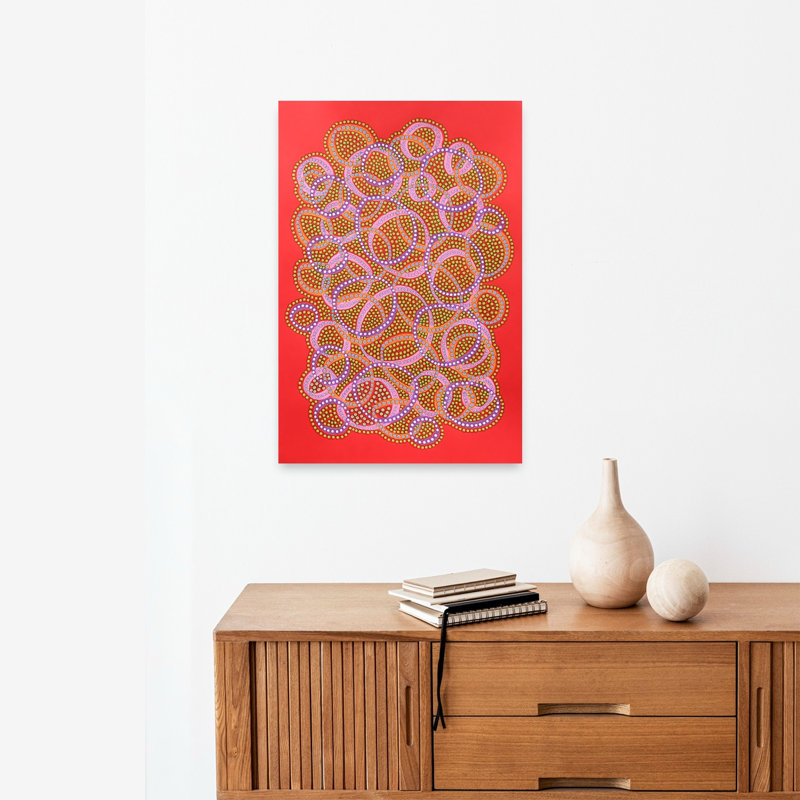 Homework Series 025, impression abstraite d'art mural contemporain, 24" H x 16" W