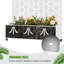 Boîte à fleurs en métal avec treillis et roues-1373308971-1355334590