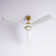 Antinisha 60" Solid Wood 3-Blade Propeller LED Ceiling Fan with Light Kit and Remote Control