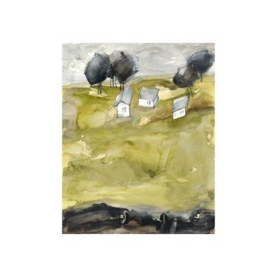 Elena Carlie " Green Land I " by Elena Carlie