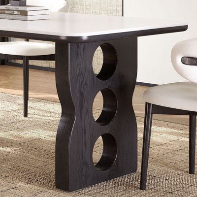 Table en bois fritté Nordic