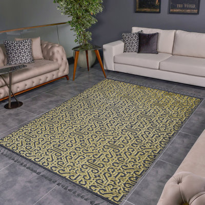 Tapis en coton tissé à la machine Swinsley