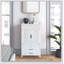 Armoire de rangement blanche 27 po