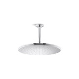 Foundations Air-Induction Small Contemporary Rain Showerhead