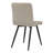 Girton 17.75'' H Tufted Velvet Upholstered Metal Side Chair-1152936963