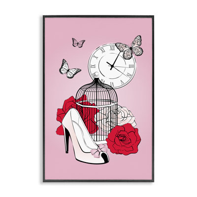 Romantic Bird Cage  Giclee Art by Martina Pavlova