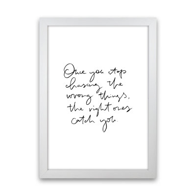 Once You Stop Chasing by Planeta444 - No Frame Print