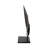 Iron Modern Textured Round Decorative Statue - 15.75" x 15.75" x 18.5"