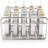 Oukaning 10Pcs Stainless Steel Ice Cream Stick Popsicle Mold 