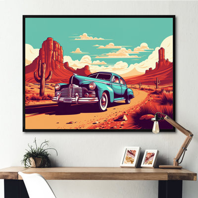 Vieille voiture américaine dans le Nevada III