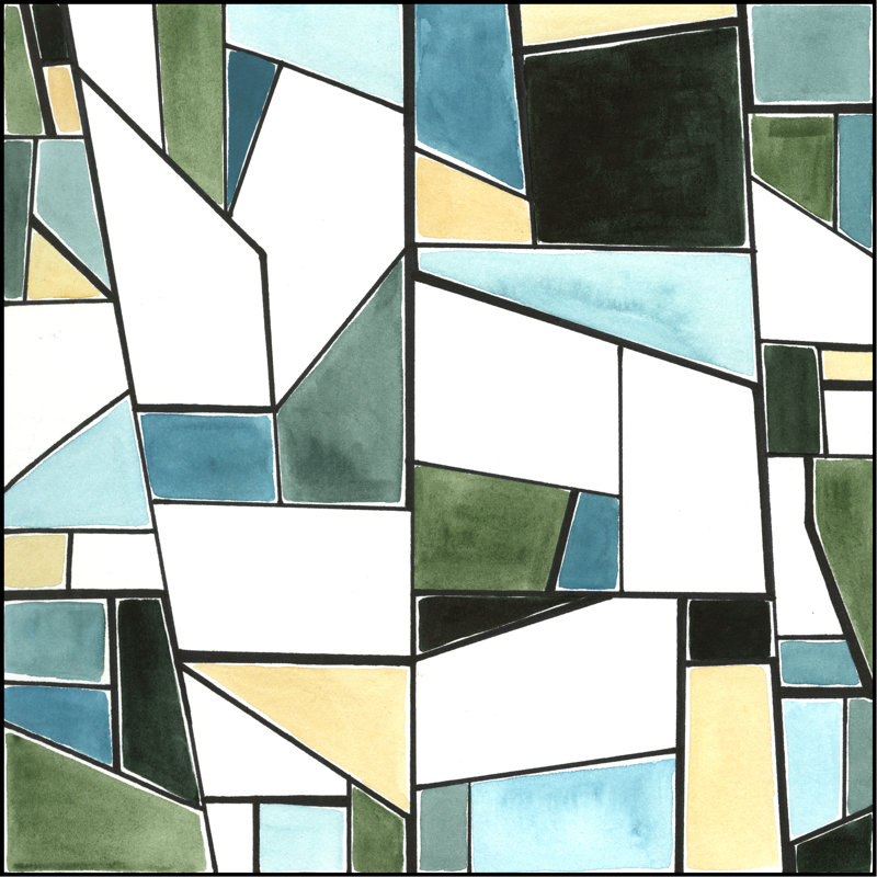 Speck II by Jenna Guthrie - Wrapped Canvas Painting, 51cm H x 51cm W