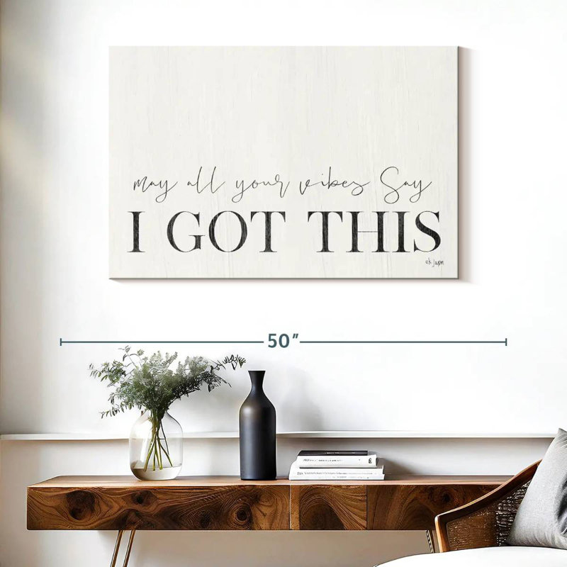 Tergel I Got This, 26" H x 39" W