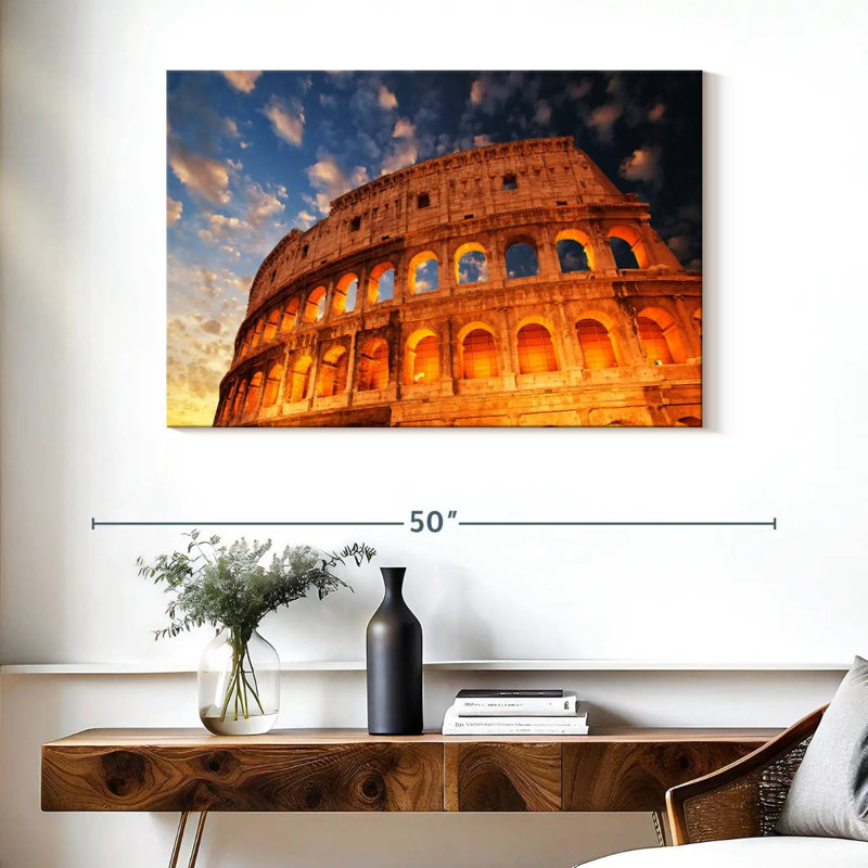 Lilie Colosseum Autumn Sunset, H 26 po x l 39 po