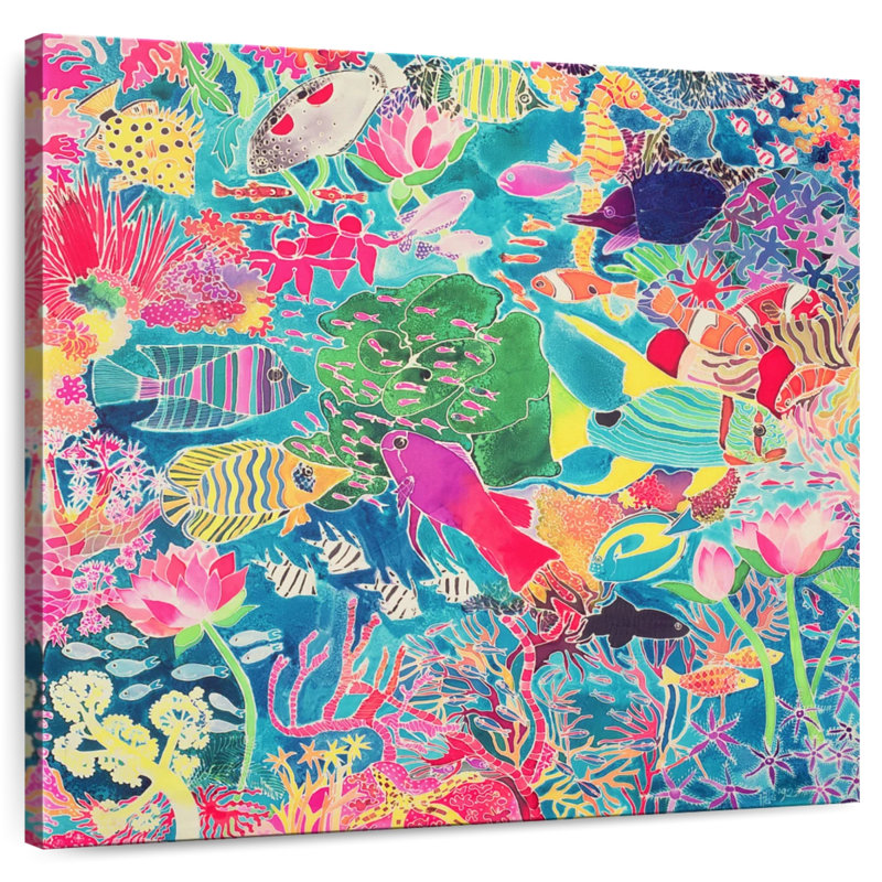 Brampt Underwater Rainbow, 36" H x 36" W