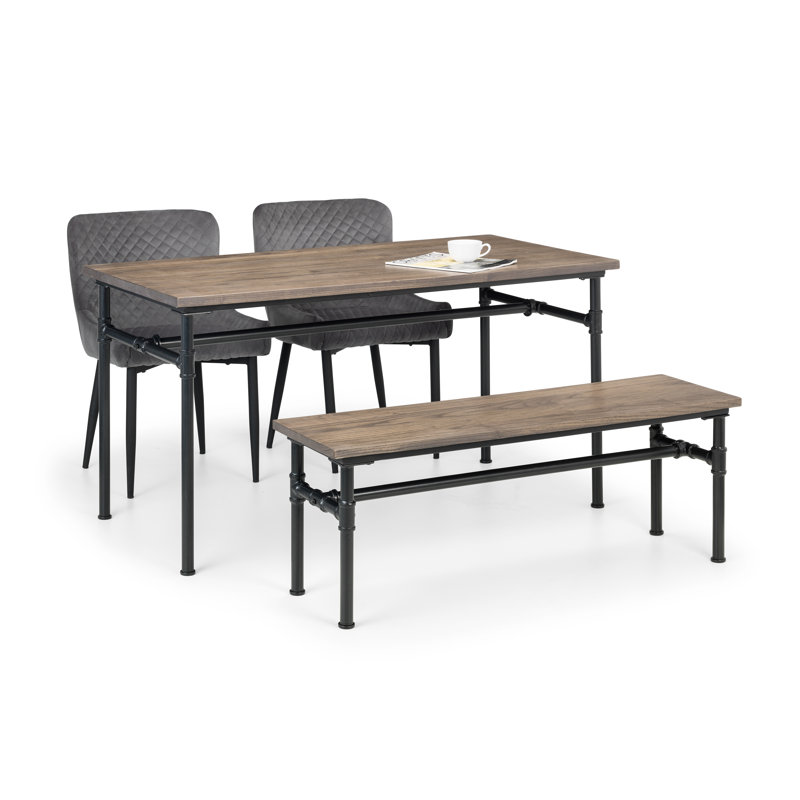 Wynn 4 - Piece Dining Set, Black