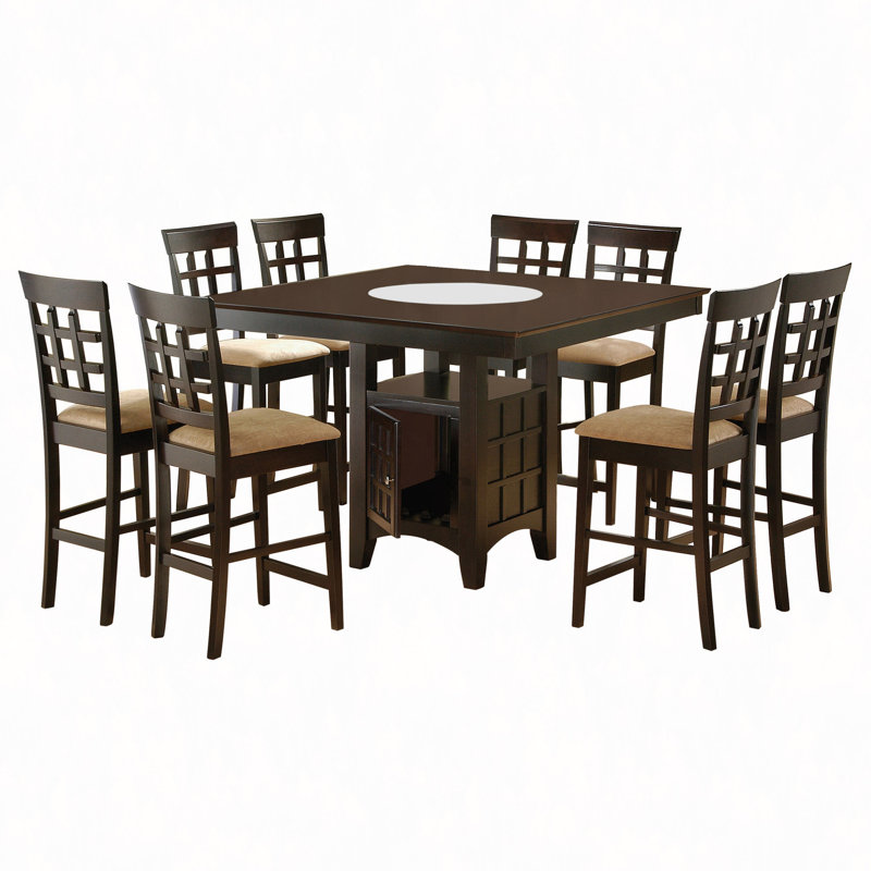 Ensemble repas 9 pièces 9 pièces, 9 pièces : table, 8 chaises